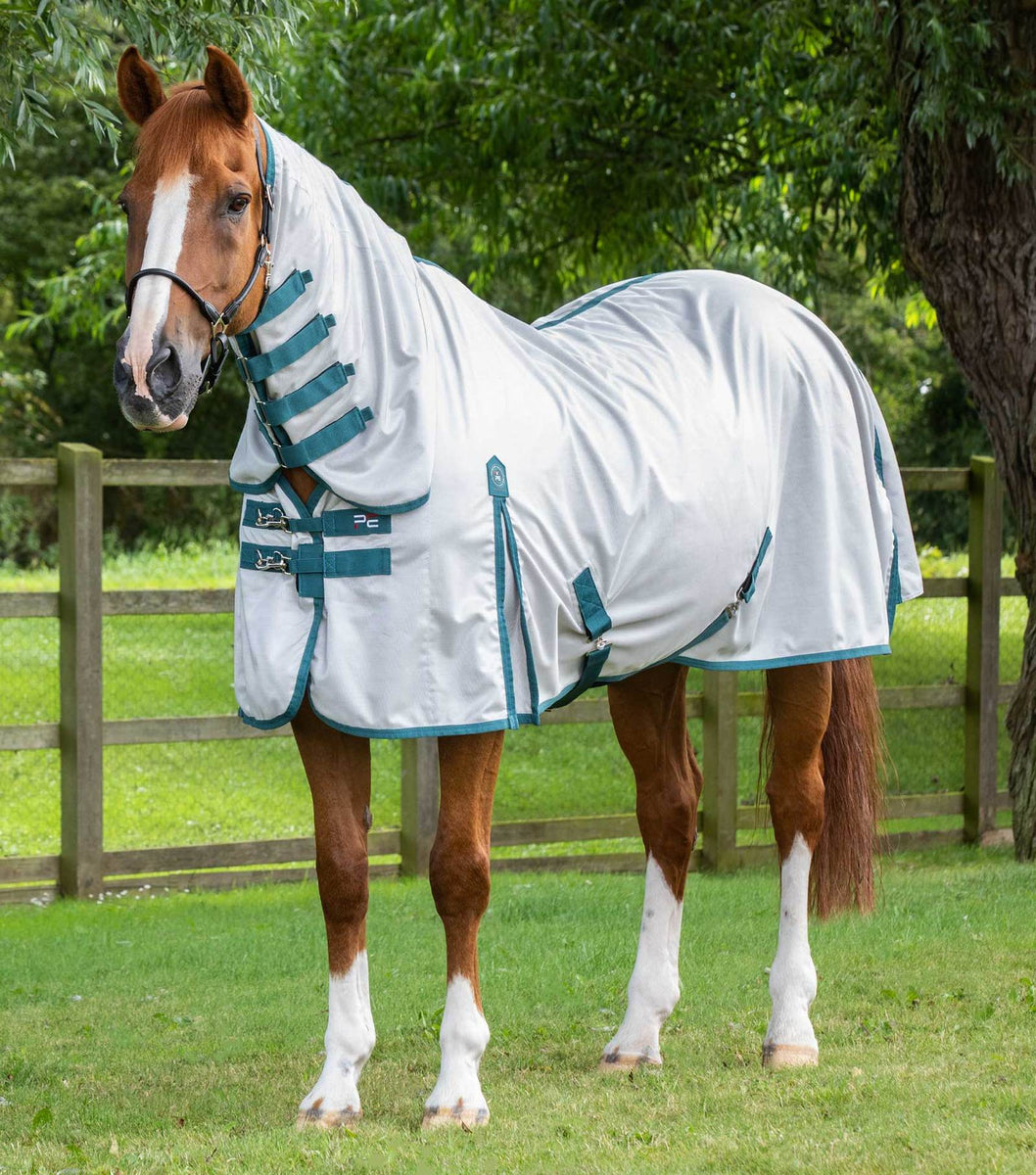 PREMIER EQUINE Buster Stay-Dry Super Lite Fly Rug with surcingles
