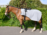 Embroidered Fleece Cutaway Ride On Rug