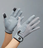Bordoni Leather Mesh Riding Gloves
