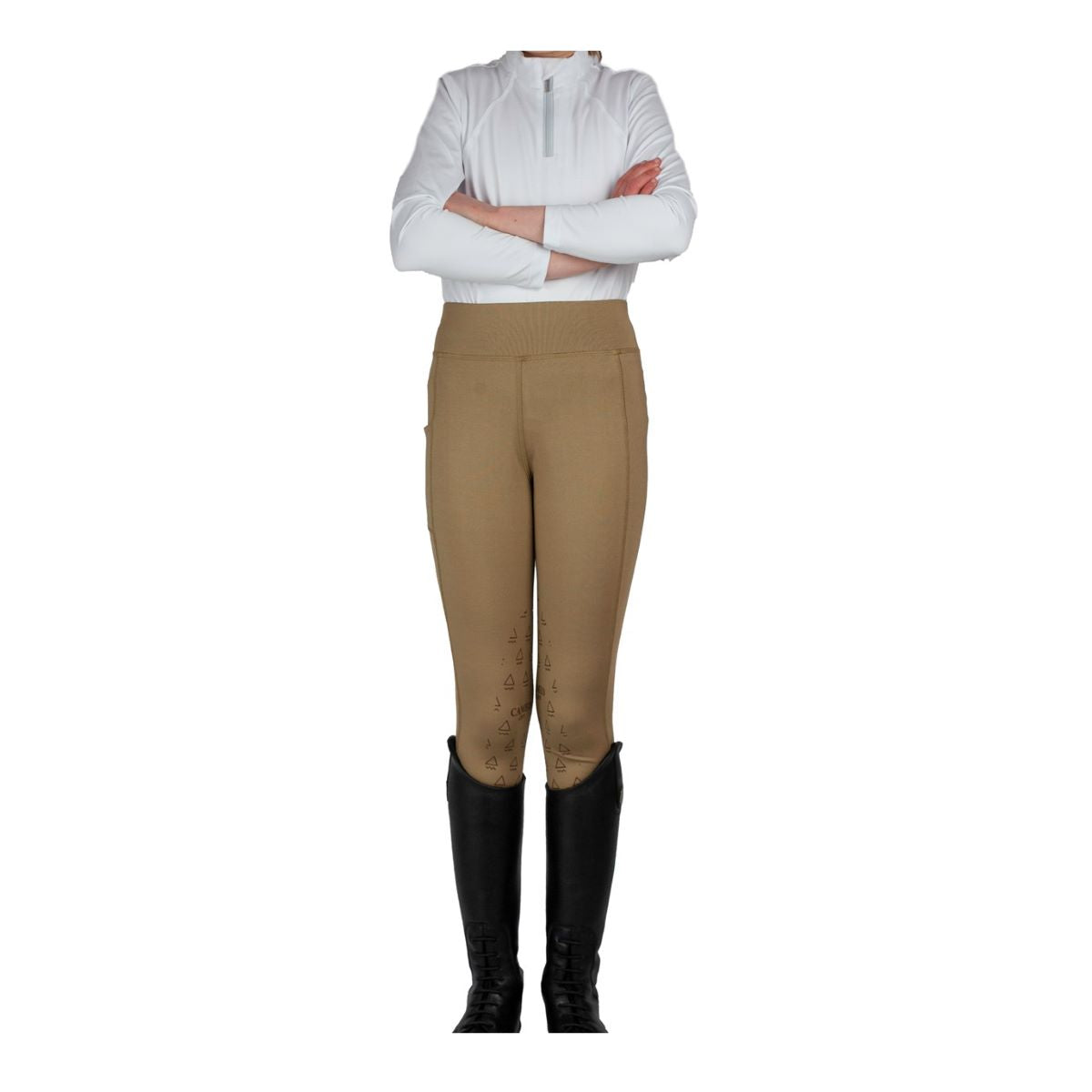 Junior Core Collection Riding Tights Beige Highgate Horseware
