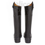 Amelia Kids Patent-Top Riding Boots