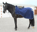 Embroidered Fleece Cutaway Ride On Rug