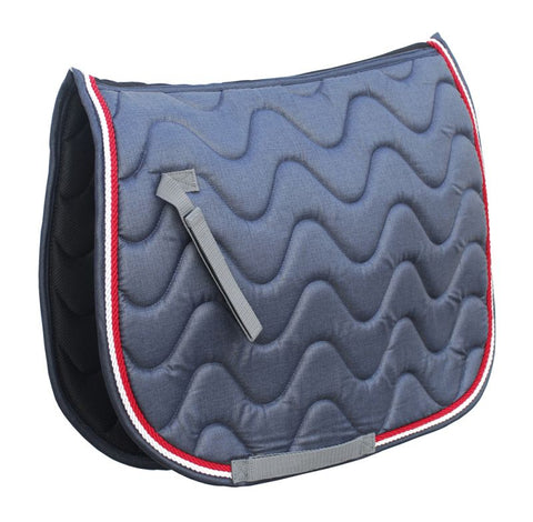 Wave Saddle Pad with Fly Veil