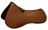 Rhinegold Memory Foam Half Pad With Ventilated 3D Mesh Spine