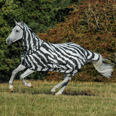 Bucas Buzz-Off Zebra Fly Rug