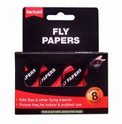 8 x Fly Papers