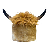 Equetech Childs Heather Highland Cow Hat Silk