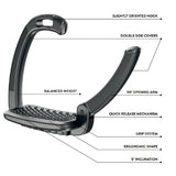 Horsena Swap POLY TECH Safety Stirrups