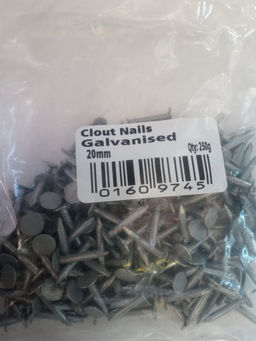 Galvanised Clout Nails