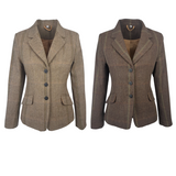 Phoebe Tweed Jacket BROWN TWEED UK 14