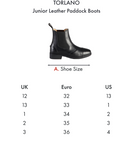 Torlano Junior Leather Paddock Boot