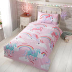 Single Duvet Set - Unicorns