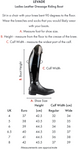 Levade Ladies Leather Dressage Riding Boot