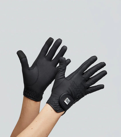 Metaro Junior Riding Gloves Black