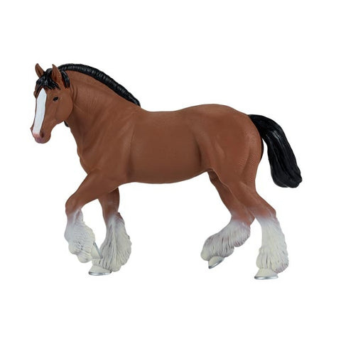 Mojo: Clydesdale Horse Brown