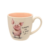 The Funny Farm Mug: Happy as a Pig in ..
