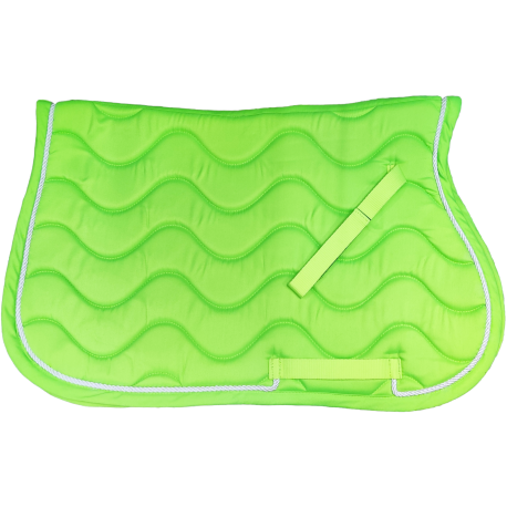Neon Green Wave Saddle Pad ( PONY)