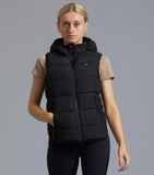 Pavoni Ladies Quilted Gilet - Black UK 12