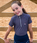 Mini Remisa Girl's Technical Short Sleeved Riding Top