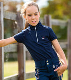 Mini Remisa Girl's Technical Short Sleeved Riding Top