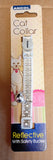 Reflective Gloss Cat Collar Silver with HEARTS