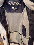 Blue Gilet Waterproof with Hood
