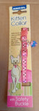 Ancol Kitten Collar - PINK with STARS