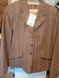 Phoebe Tweed Jacket BROWN TWEED UK 14