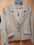 Phoebe Tweed Jacket GREEN TWEED UK 14