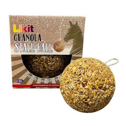 Likit Granola Stall Ball 1.6kg - GINGERBREAD