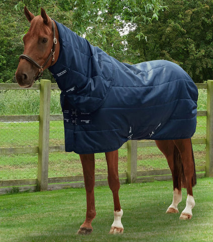 Stratus Stable Rug 100g with Neck Cover Navy