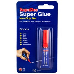 Super Glue 3g Non Drip Gel