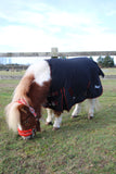 Mini Thor Outdoor Rug 350g Black/Red