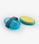 Curry Comb with Integrated Sponge