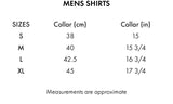 Giulio Men's Long Sleeve Show Shirt NAVY