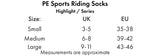 Pe Sports Series Riding Socks (1 Pair)