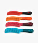 Plastic Mane Comb with Handle - Large