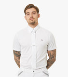 Antonio Men's Short Sleeve Show Shirt WHITE