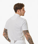 Antonio Men's Short Sleeve Show Shirt WHITE