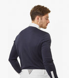 Giulio Men's Long Sleeve Show Shirt NAVY