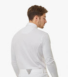 Giulio Men's Long Sleeve Show Shirt WHITE