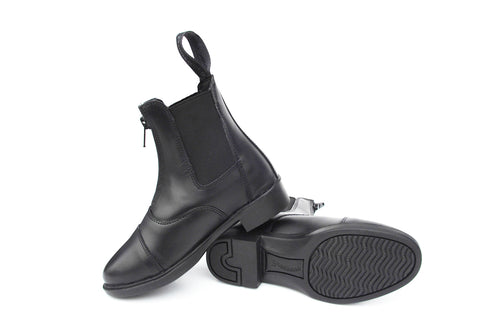 Boston Adults Front Zip Paddock Boots