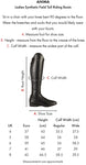 Anima Ladies Synthetic Field Tall Riding Boot