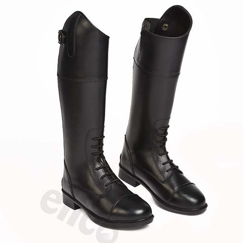 Charlotte Kids Leather Riding Boots