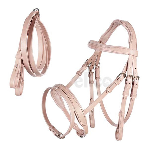 Olivia Leather Bridle complete with Reins