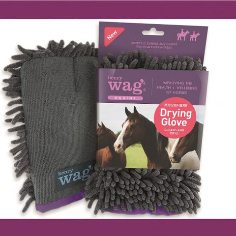 Henry Wagg EQUINE Microfibre Drying Glove