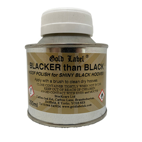 Gold Label Blacker than Black
