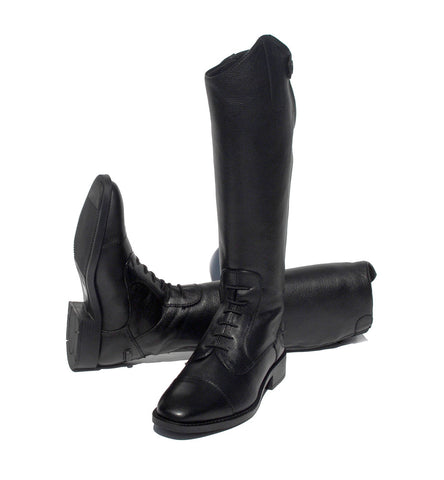 Elite Luxus Soft Luxury Leather Riding Boot - Black