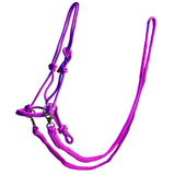 Rope Halter with Reins (Bitless Bridle)