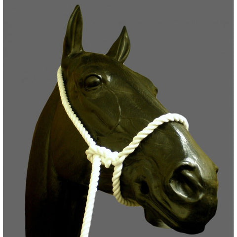 White Rope Halter